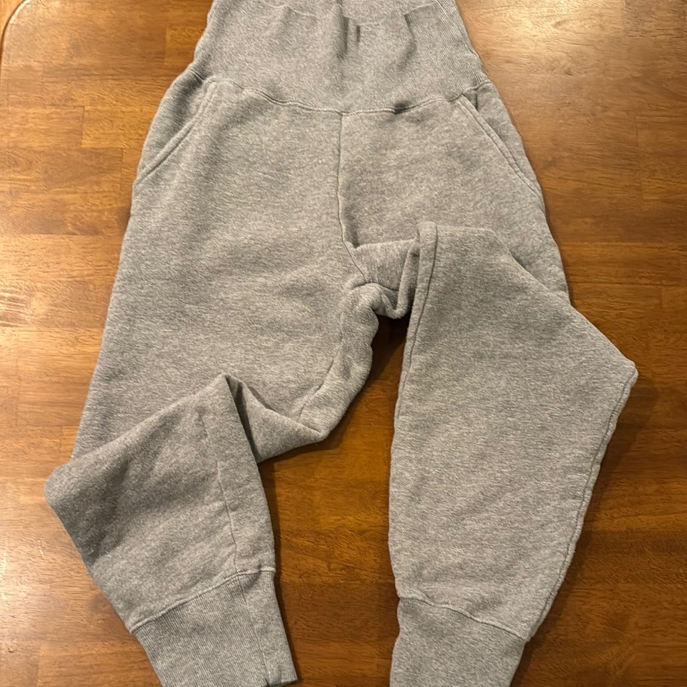 Marissa Webb Gray High Waisted Sweatpants